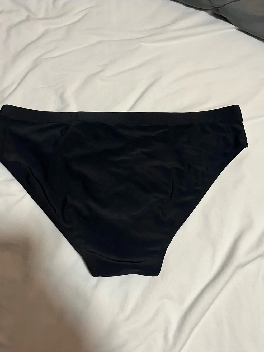 Men’s swim brief- Black & Light Pink
